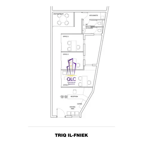 Office to rent in Birkirkara