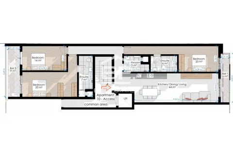 3 Bedroom Apartment For Sale in Zabbar