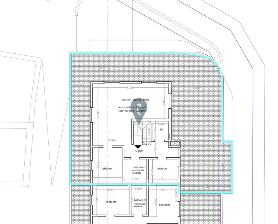 2 bedroom Penthouse for sale in Qormi