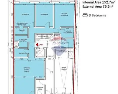 3 bedroom Apartment for sale in Xemxija