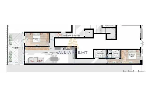 2 Bedroom Apartment For Sale in Zabbar
