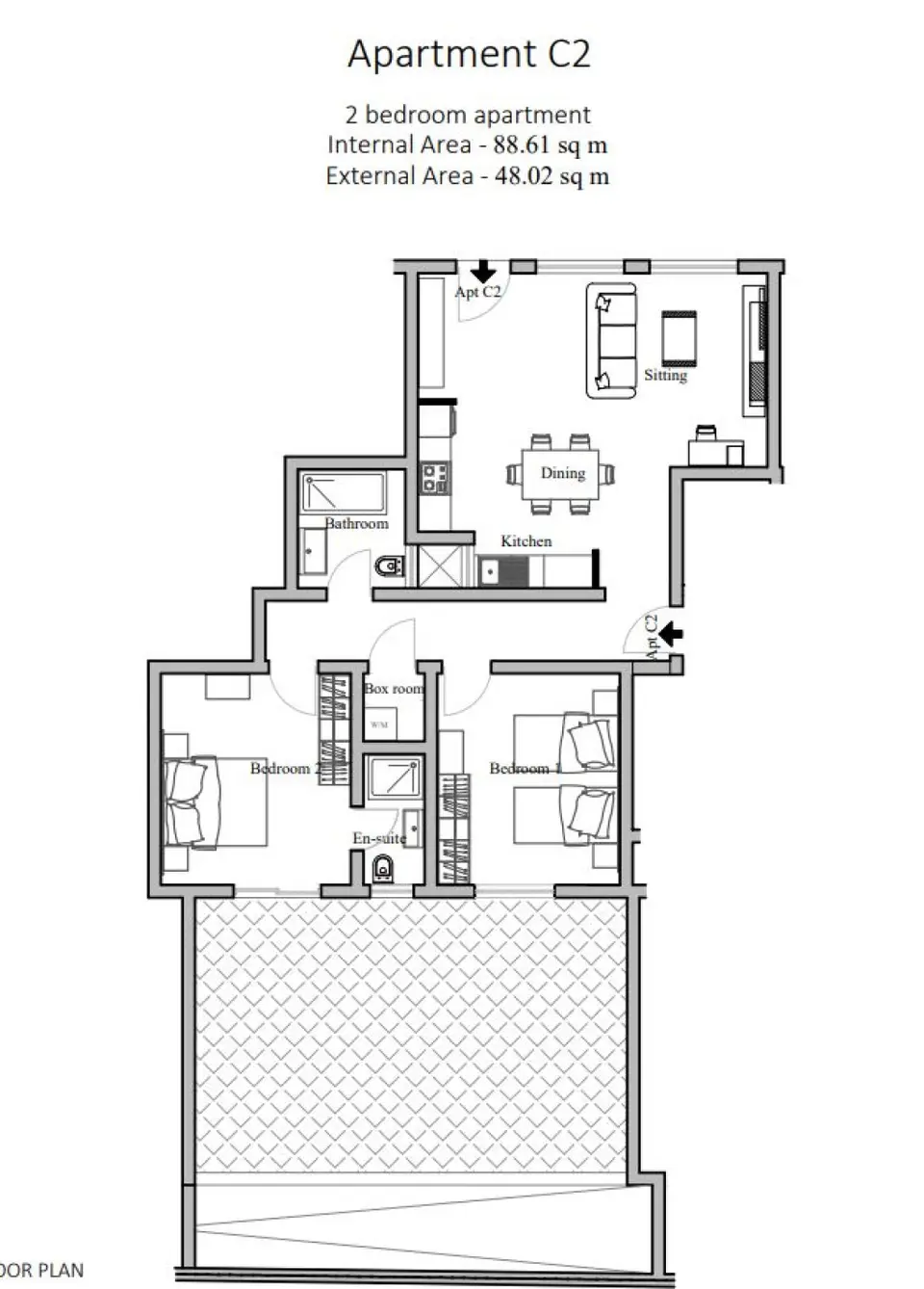 San Gwann, Furnished Maisonette