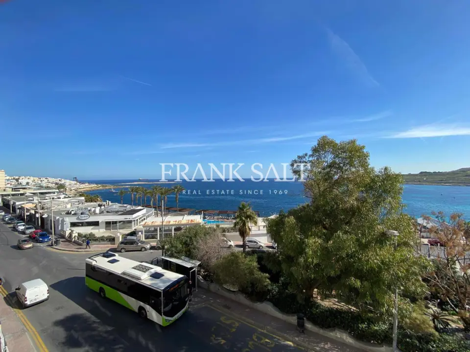 Qawra, Furnished Apartment