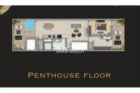 2 Bedroom Penthouse For Sale in Attard