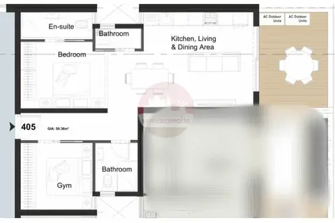 2 Bedroom Penthouse For Sale in Paola