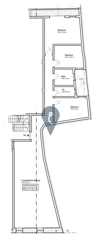 3 bedroom Apartment for sale in Balzan